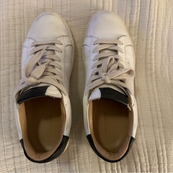 ALL SAINTS Distressed Sneakers - Picture 1 of 5